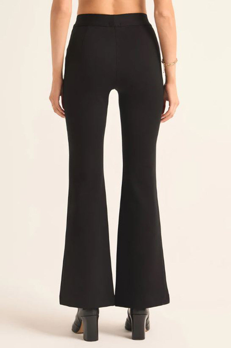 Do it all flare pant in black back view