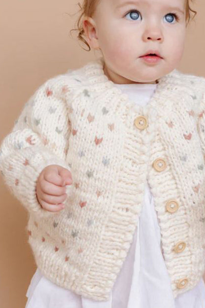 sawyer cardigan in pastel