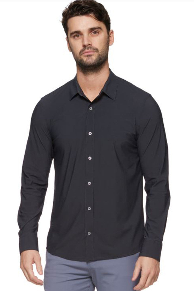 Richwood L/S Journey shirt in jet black 