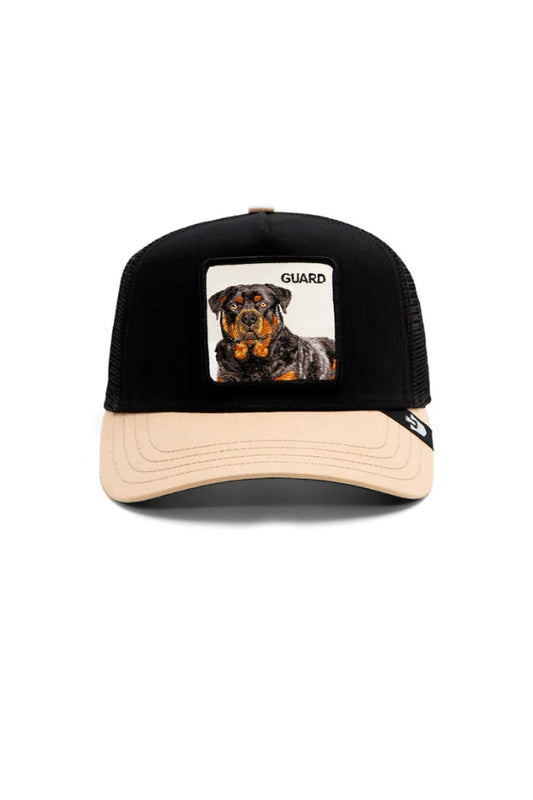 THE "GUARD" DOG TRUCKER IN EBONY FRONT VIEW