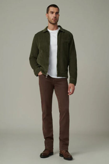 The brixton twill jean in chocolate martini style view