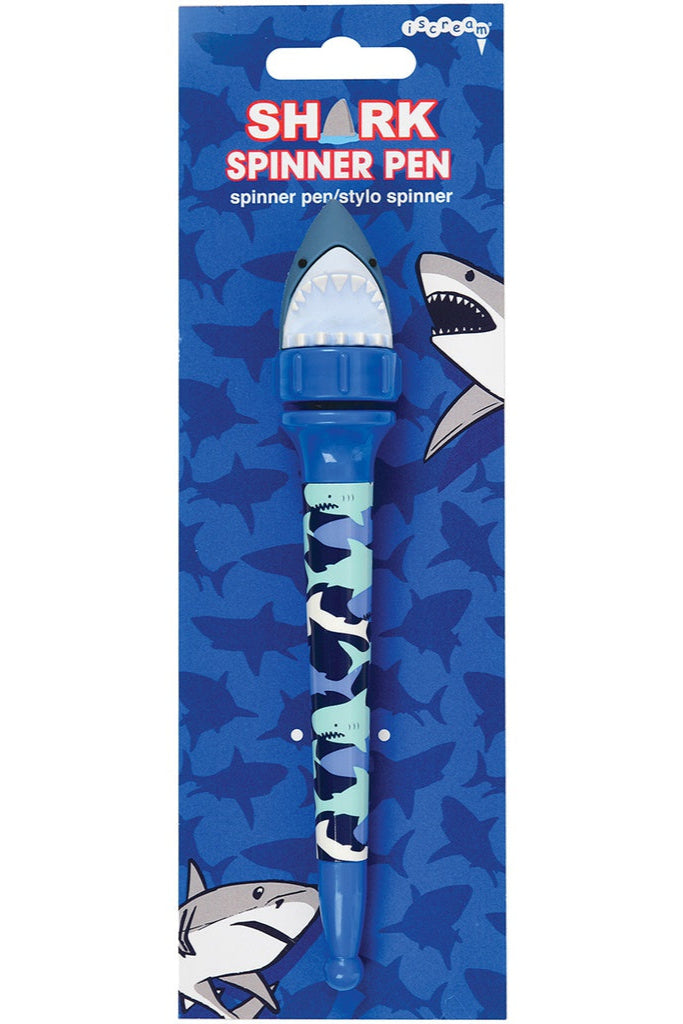 shark spinner pen in packaging front view 