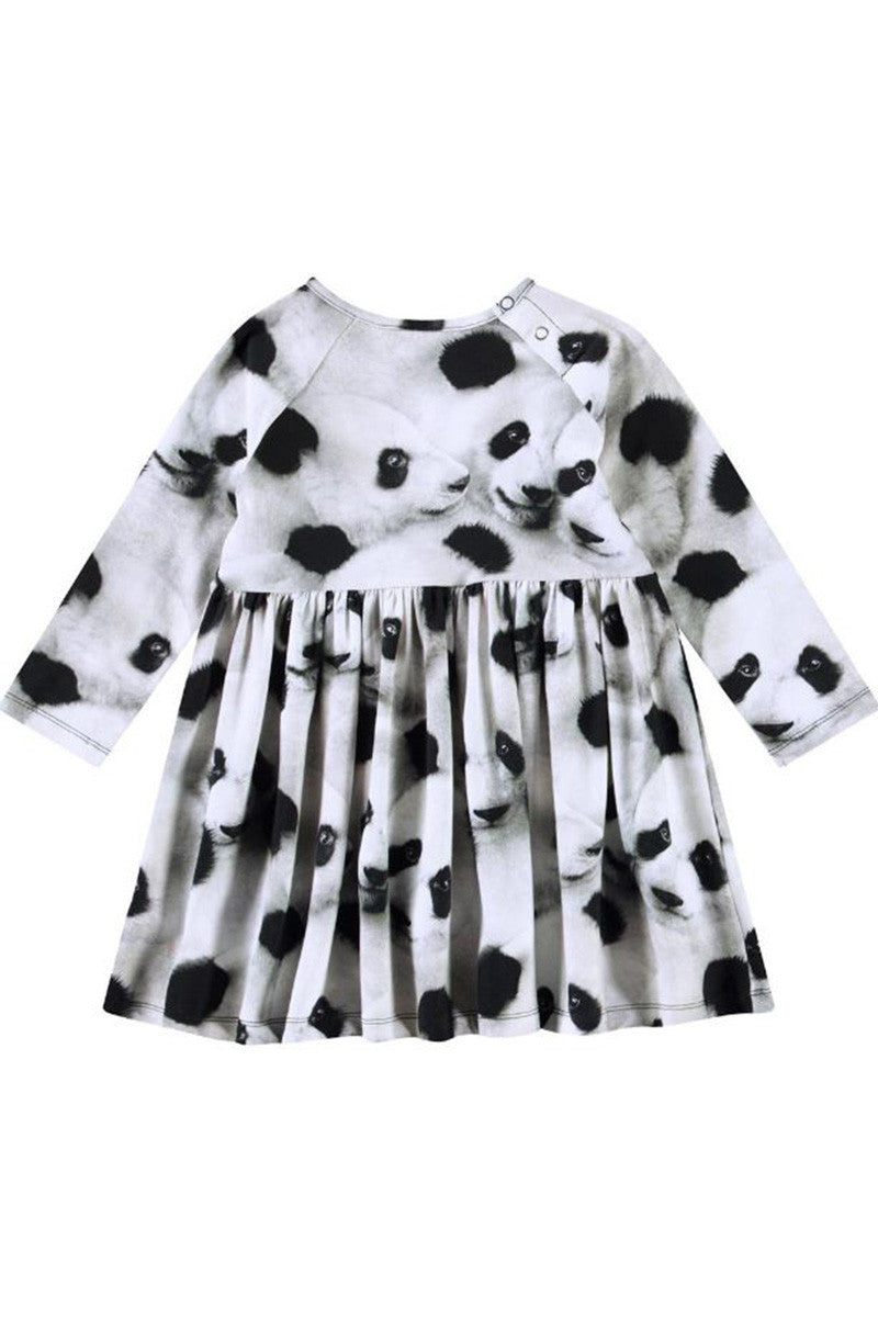 Charmaine Dress in giant panda back view