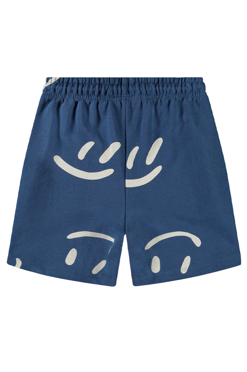 Amil big smiles blue shorts back view