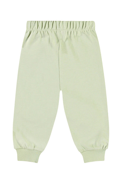 Simeon sweatpants  in misty green back view