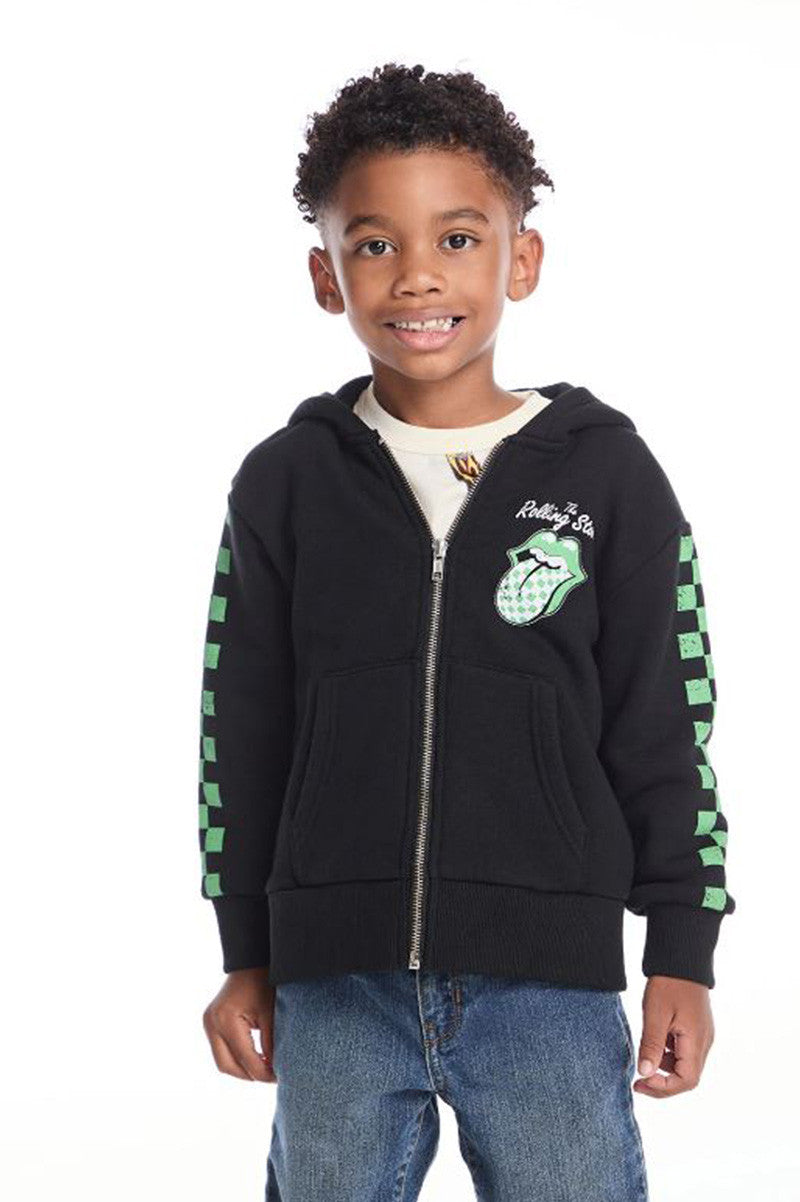 ROLLING STONES CHKR TNG ZIP UP