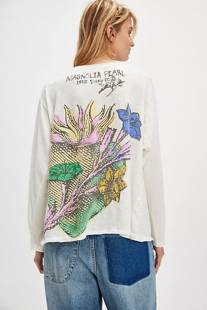 St Augustine Viggo tee in true back view