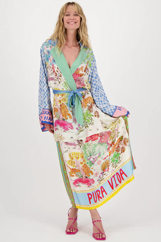 Vanessa Midi Skirt in pura vida front view