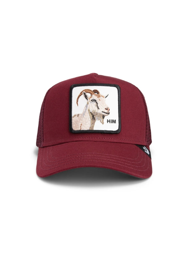HIMOTHY TRUCKER IN BURGUNDY FRONT VIEW