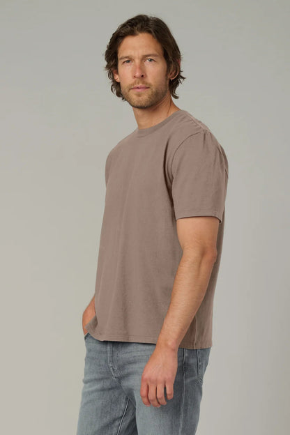 BESPOKE TEE IN FALCON SIDE VIEW