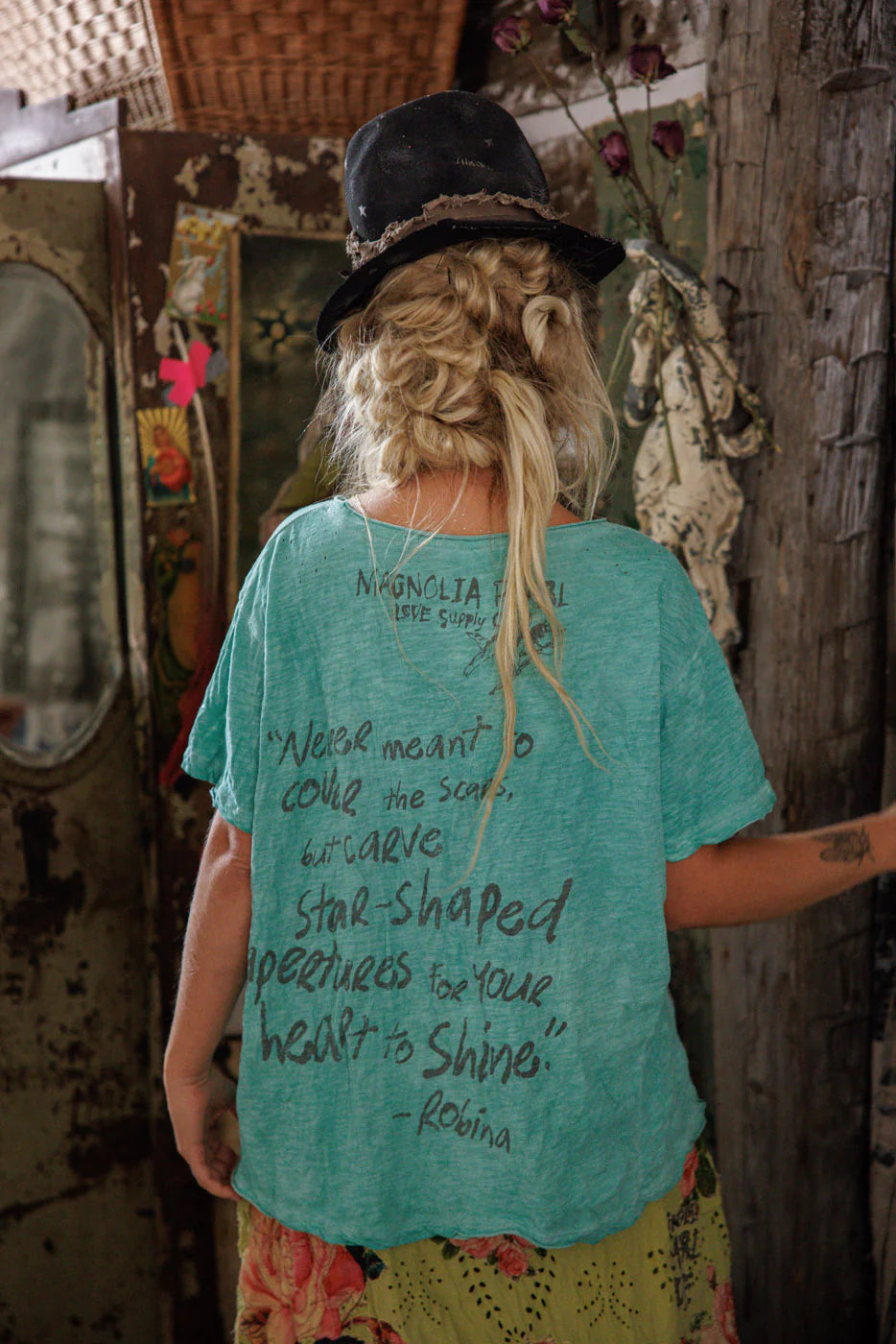 STAR STAR STAR TEE IN VERONA BACK VIEW 