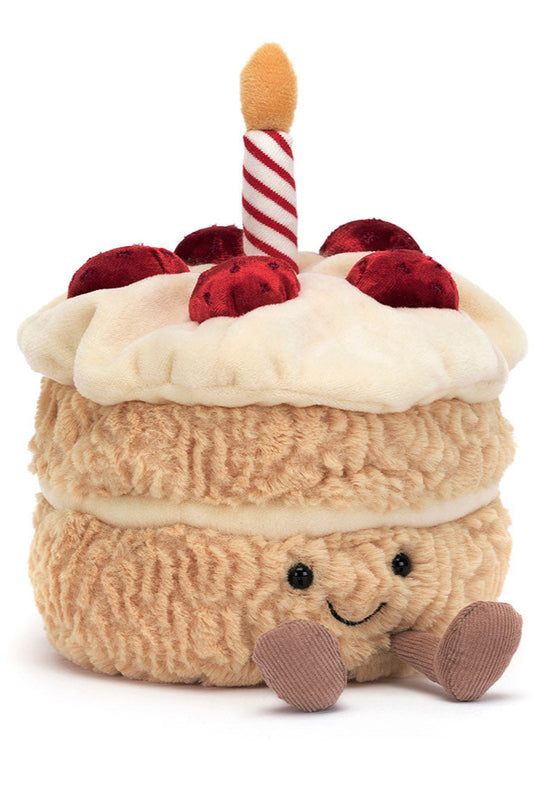 AMUSEABLES BIRTHDAY CAKE IN BUTTER CREAM FRONT VIEW
