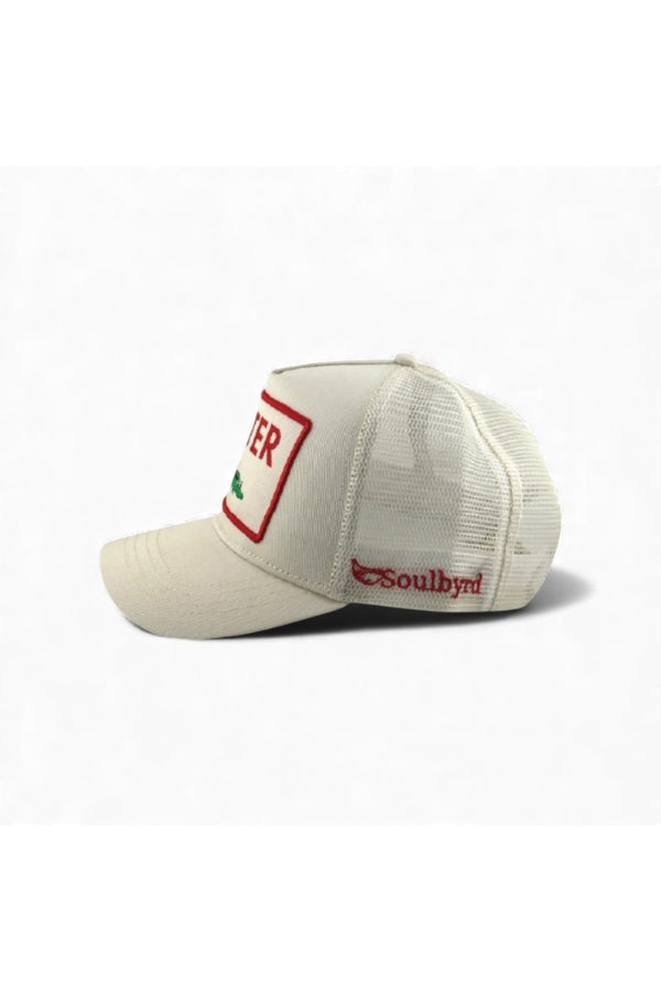 LATER GATOR TRUCKER IN IVORY SIDE VIEW