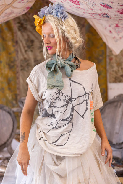 LOVE ONE ANOTHER TEE IN MOONLIGHT FRONT VIEW