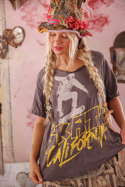 SKATE CA TEE IN OZZY FRONT VIEW