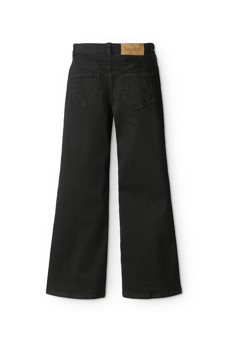 ASTA JEANS IN BLACK BACK VIEW