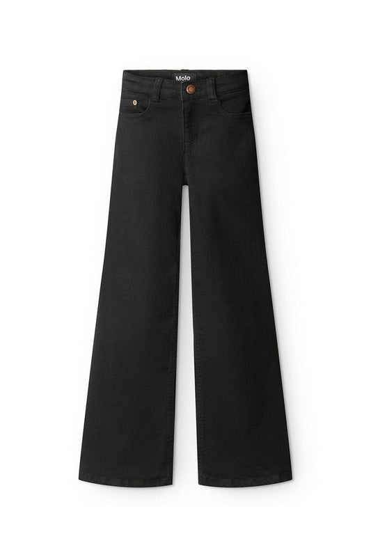 ASTA JEANS IN BLACK FRONT VIEW