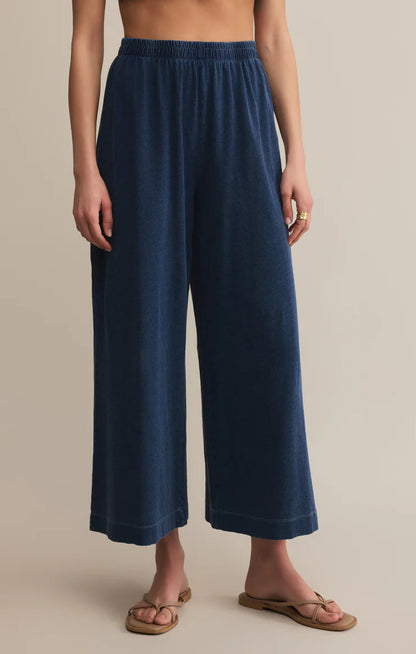 SCOUT JERSEY DENIM PANT IN INDIGO FRONT VIEW