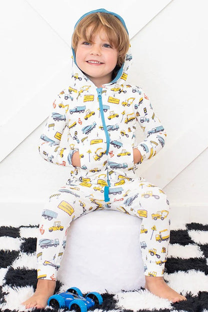 JOGGER SET IN CONSTRUCTION FRONT VIEW