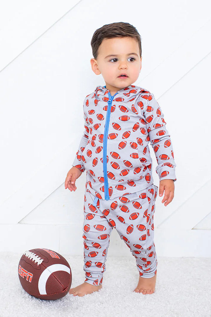 JOGGER SET IN FOOTBALL FRONT VIEW