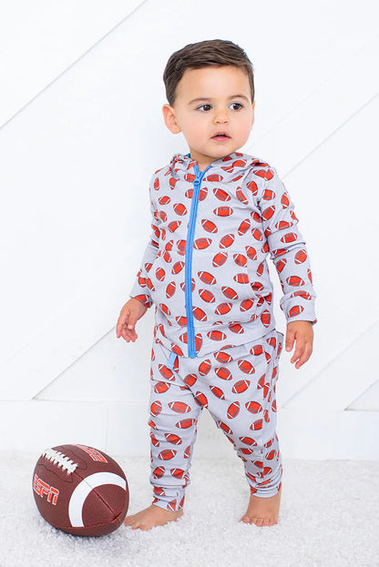 JOGGER SET IN FOOTBALL FRONT VIEW