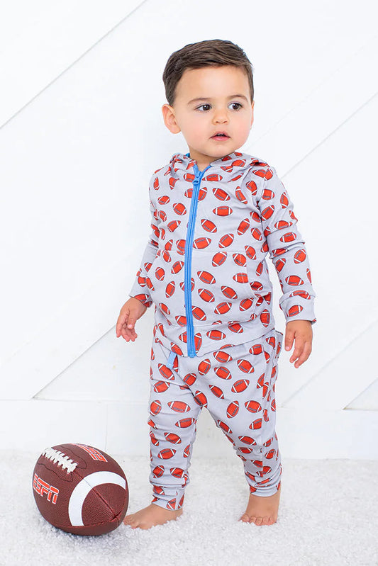 JOGGER SET IN FOOTBALL FRONT VIEW