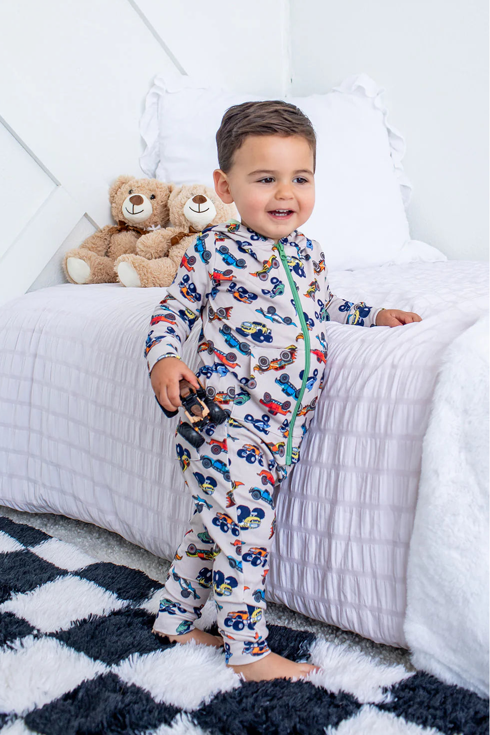 JOGGER SET IN MONSTER TRUCKS FRONT VIEW