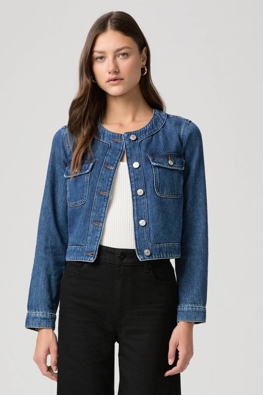 KYLIAN JACKET IN PICKWICK FRONT VIEW
