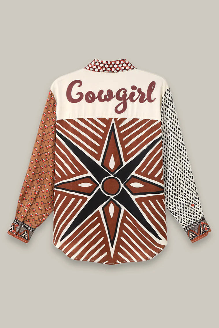 ISABEL SHIRT IN RODEO BACK VIEW
