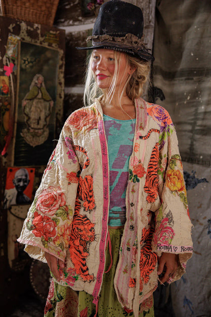 BIRCH DAIGO KIMONO IN MOONLIGHT FRONT VIEW