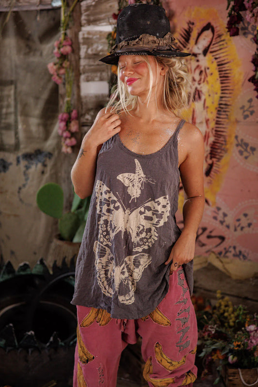 BUTTERFLY TOTEM LANA TANK IN OZZY FRONT VIEW