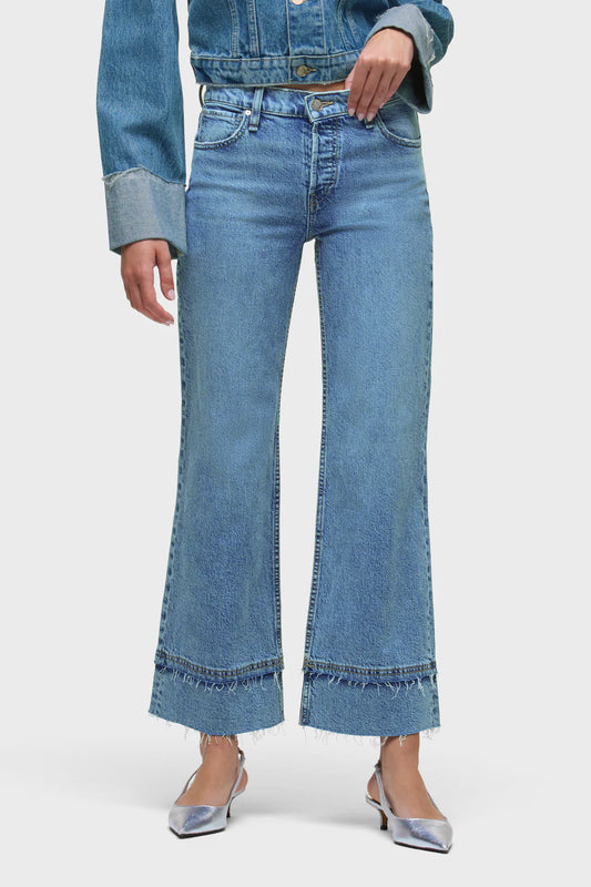 ROSIE HIGH RISE WIDE LEG ANKLE IN EXPRESS FRONT VIEW