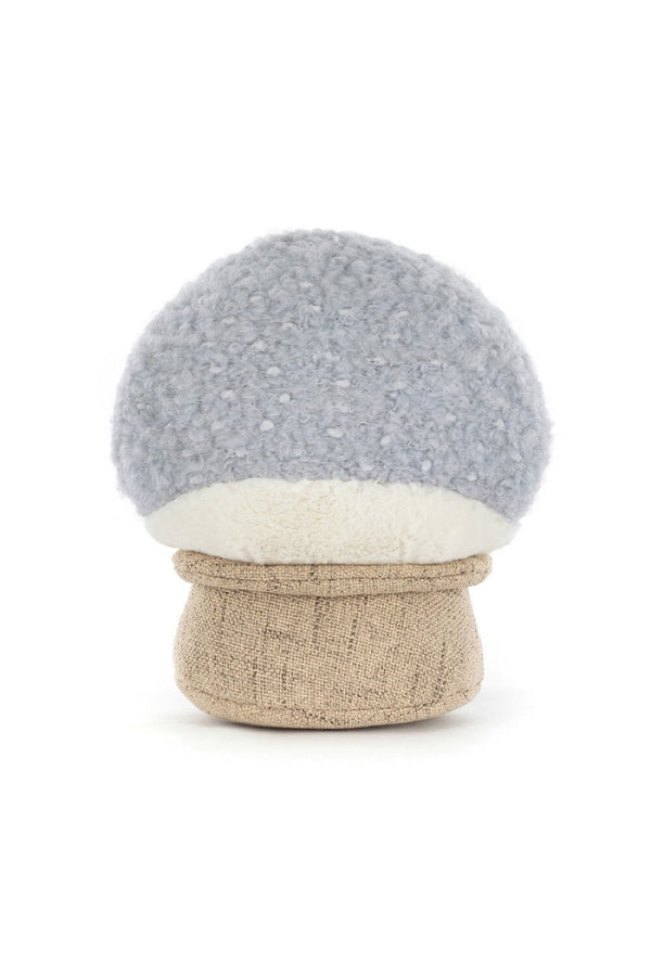 AMUSEABLES SNOW GLOBE IN GREY AND NATURAL BACK VIEW