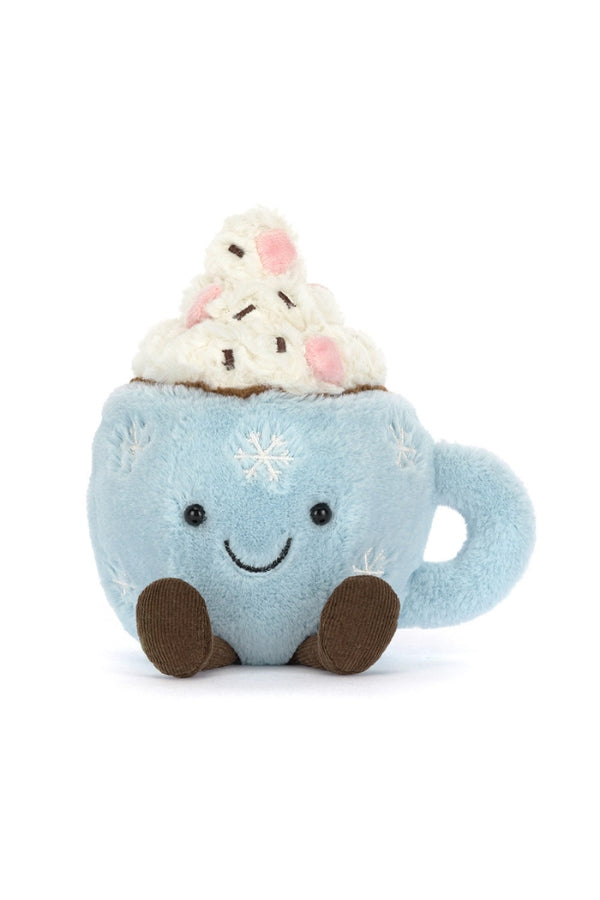AMUSEABLES HOT CHOCOLATE IN LIGHT BLUE FRONT VIEW