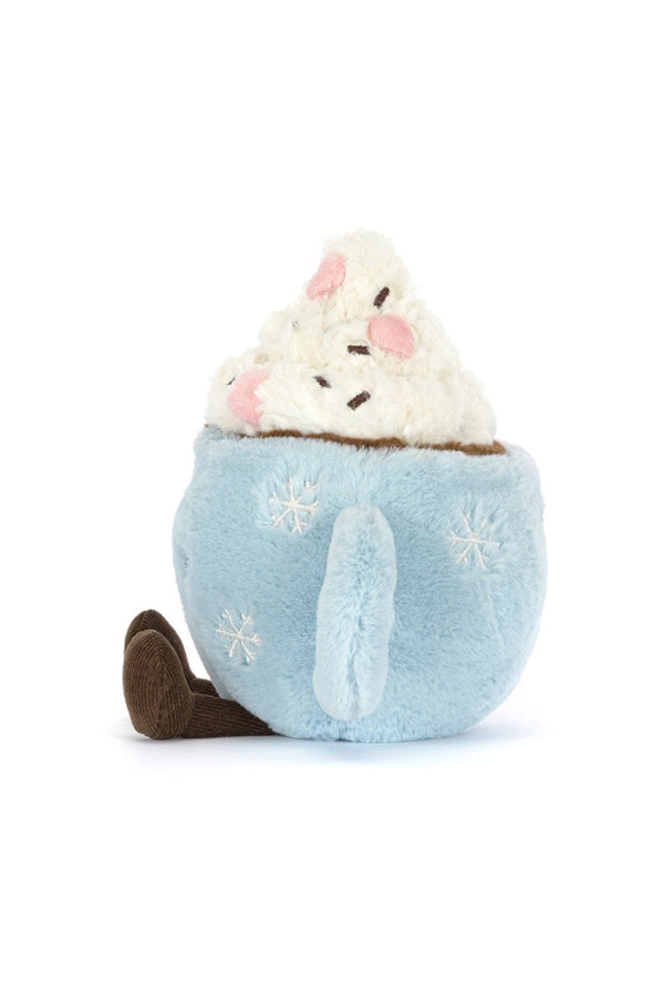 AMUSEABLES HOT CHOCOLATE IN LIGHT BLUE SIDE VIEW