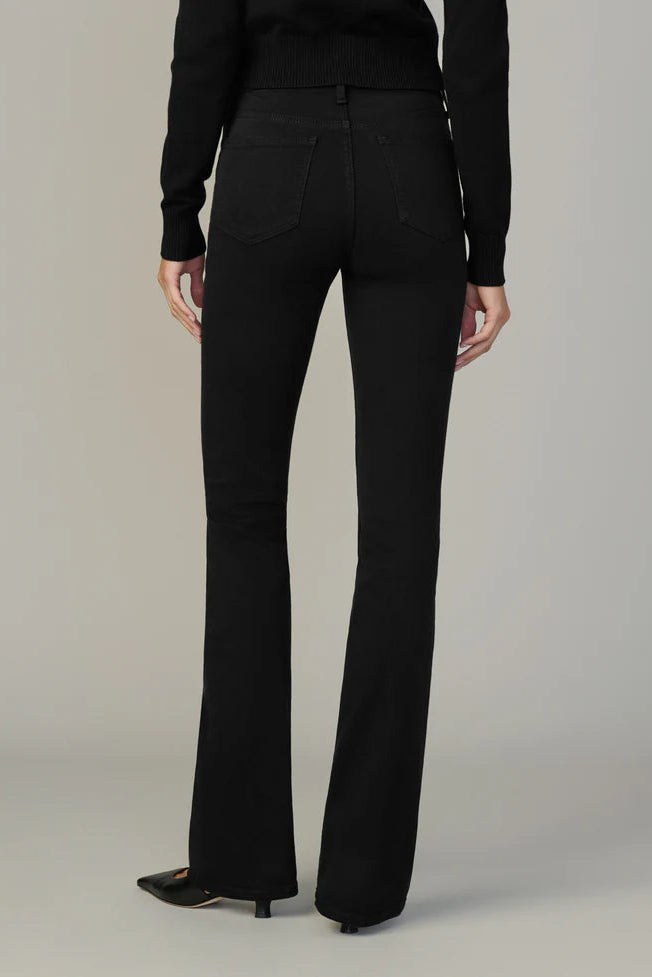 THE HI HONEY BOOTCUT IN BLACK BACK VIEW