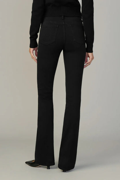 THE HI HONEY BOOTCUT IN BLACK BACK VIEW