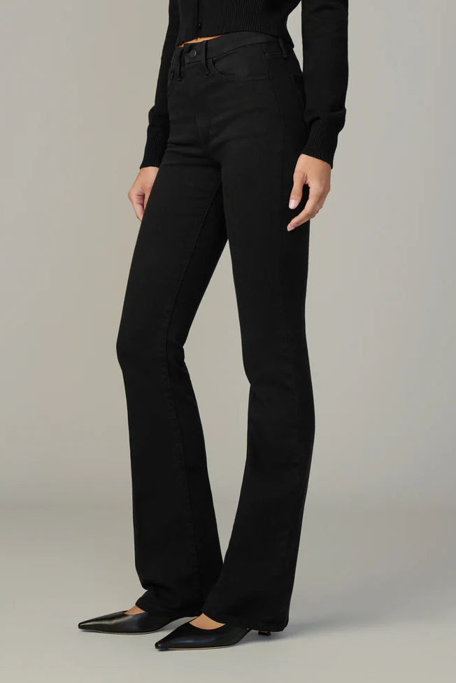 THE HI HONEY BOOTCUT IN BLACK SIDE VIEW