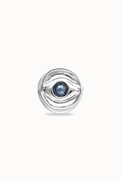 SER INTUITIVA RING IN SILVER FRONT VIEW