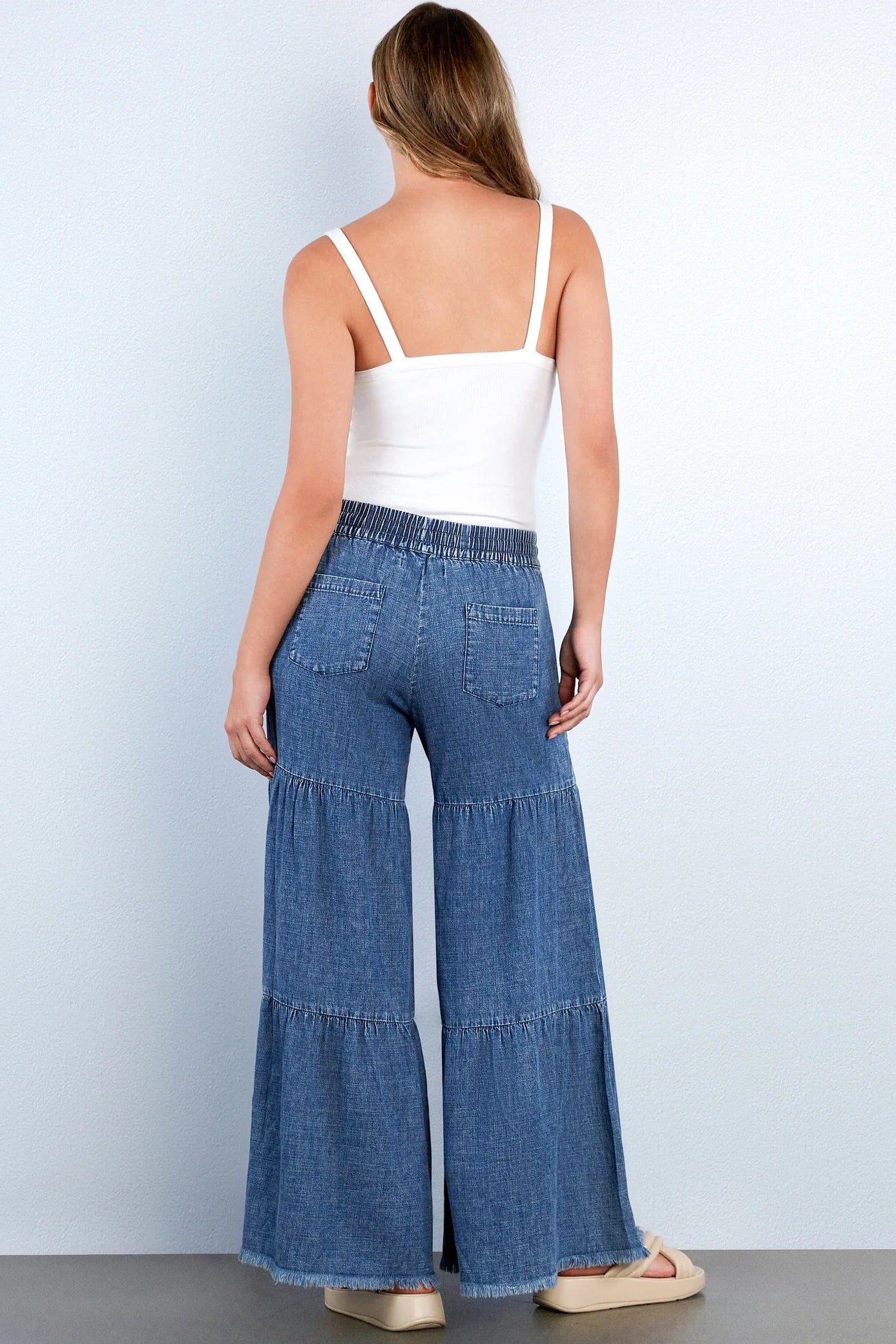 FANCY PANTS IN URBAN DENIM BACK VIEW