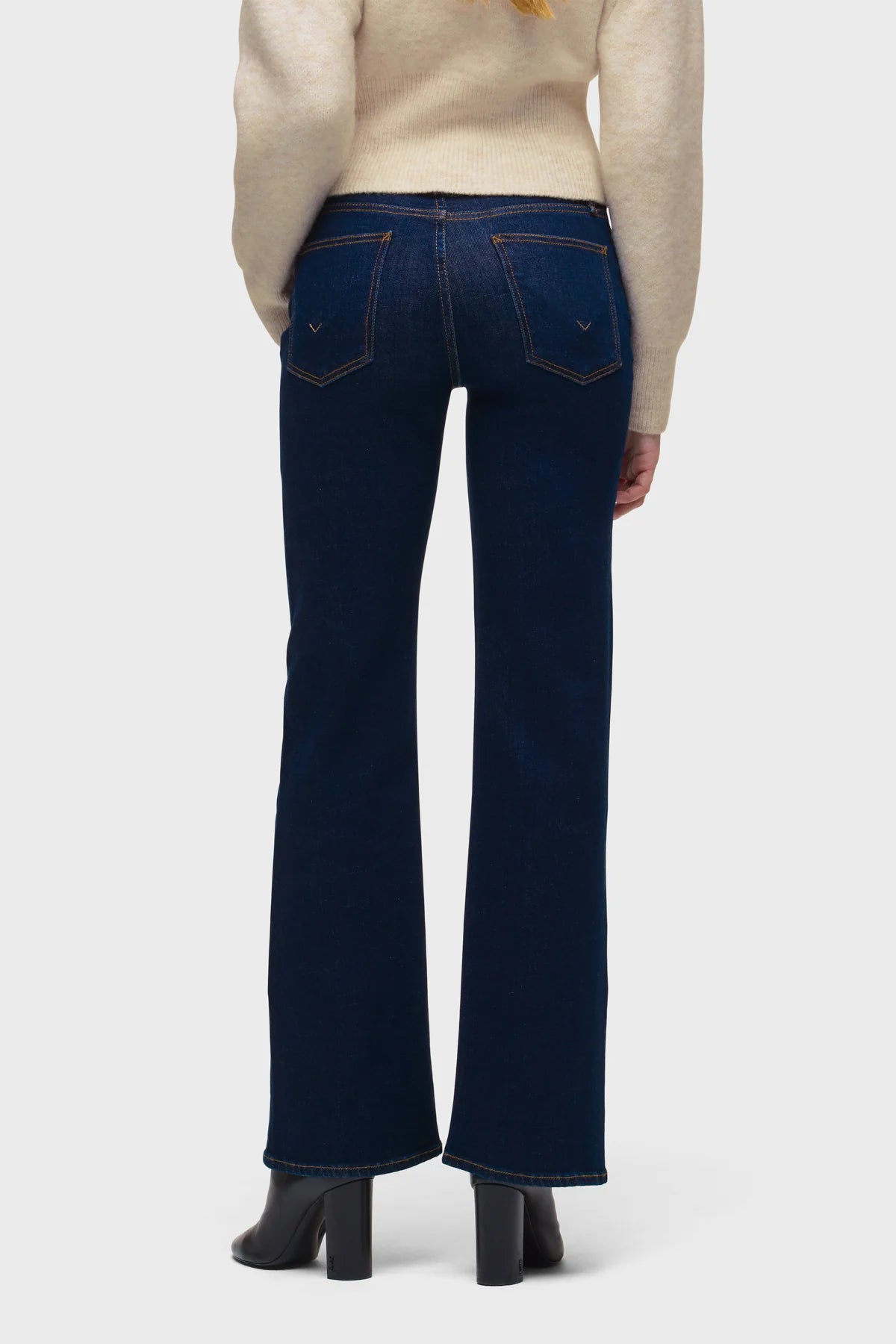 ROSIE HIGH RISE WIDE LEG IN RECHARGE BACK VIEW