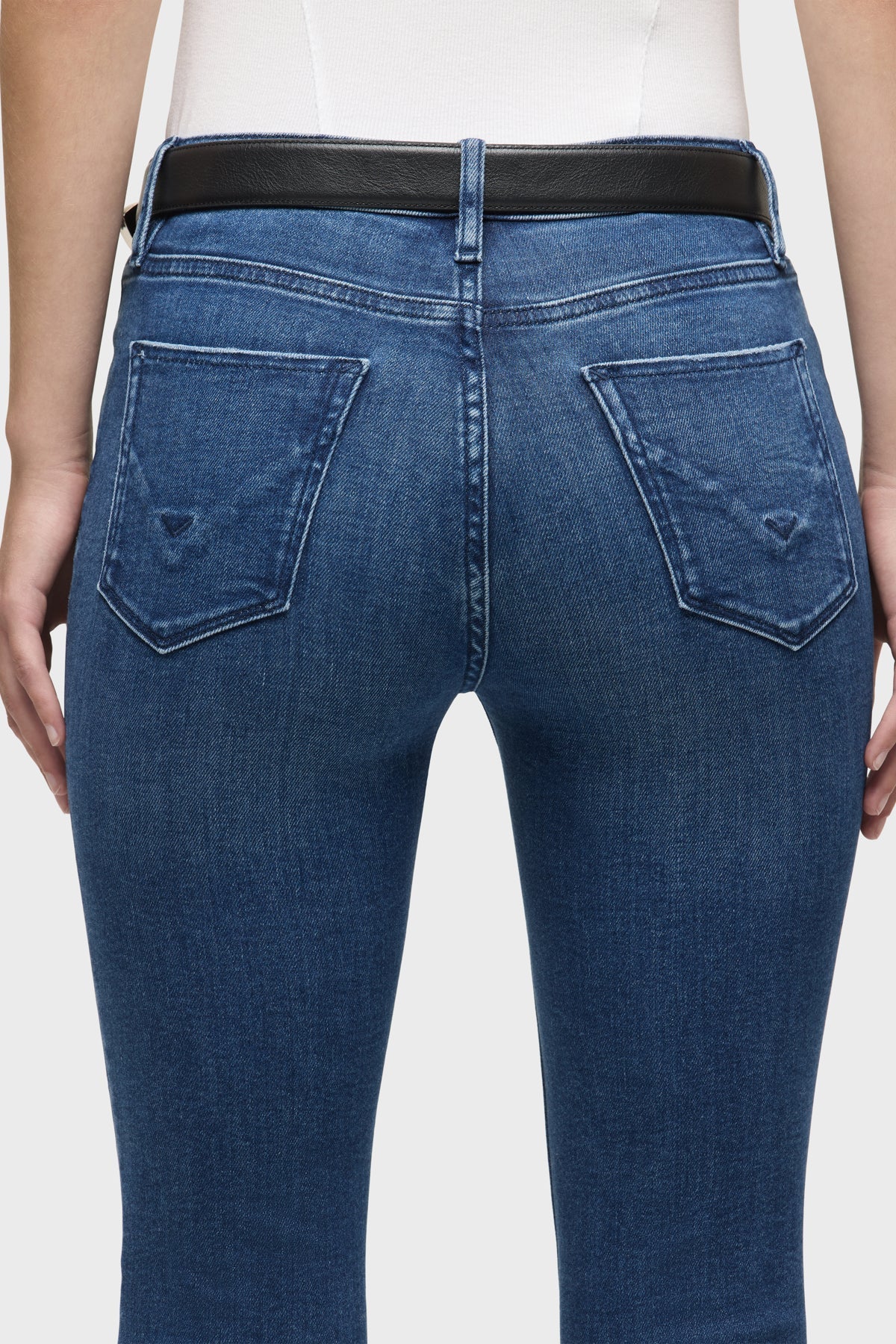 BARBARA HIGH RISE BOOTCUT IN LEAP YEAR BACK VIEW CLOSEUP