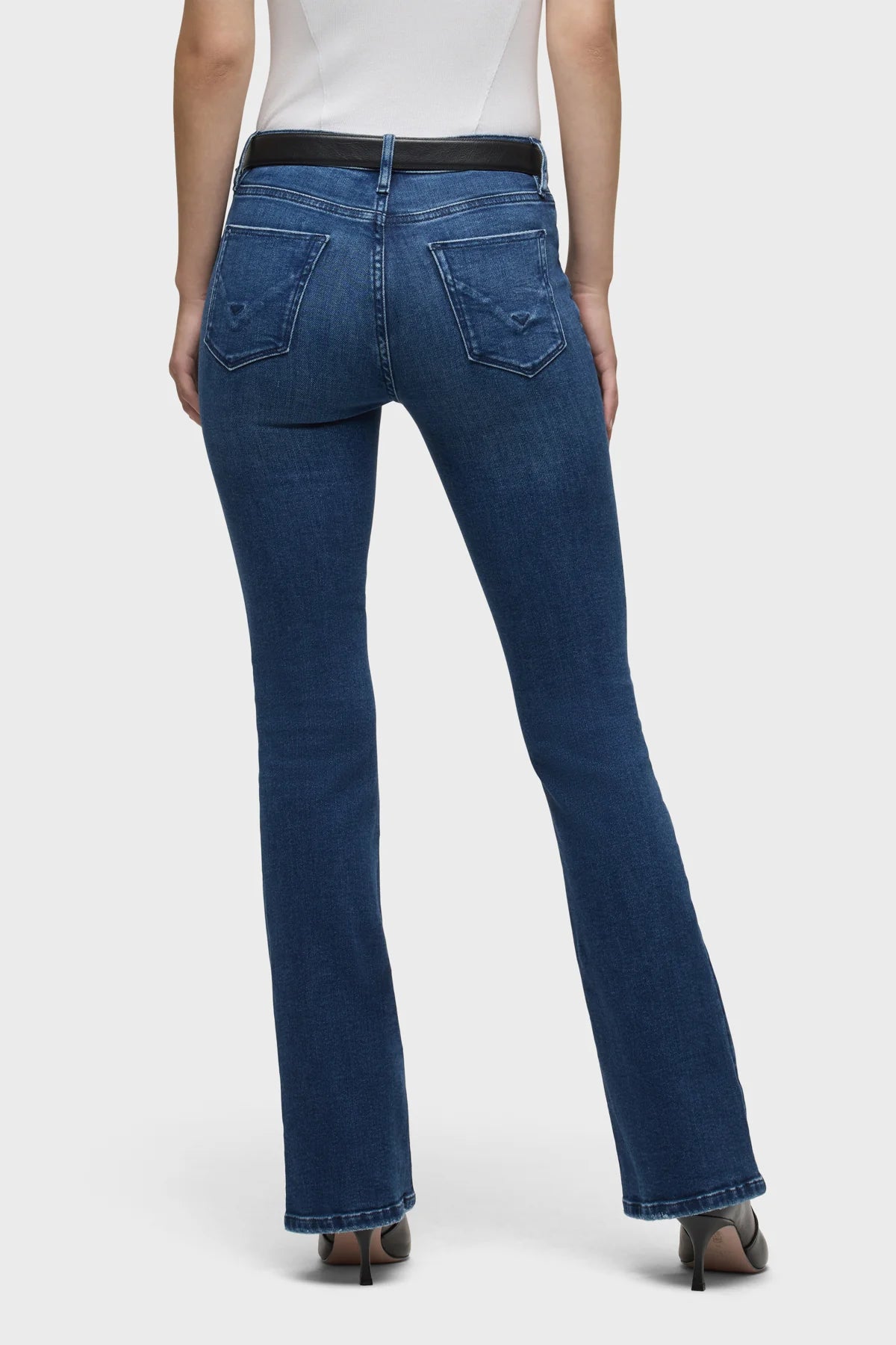 BARBARA HIGH RISE BOOTCUT IN LEAP YEAR BACK VIEW