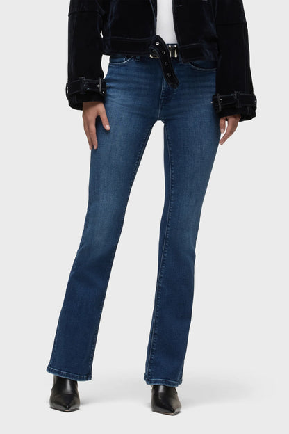 BARBARA HIGH RISE BOOTCUT IN LEAP YEAR FRONT VIEW