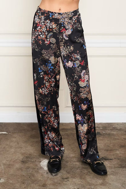 NAGOYA VELVET STRIPE PANT IN NAGOYA FRONT VIEW