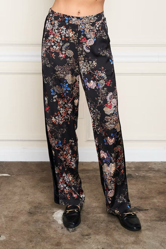 NAGOYA VELVET STRIPE PANT IN NAGOYA FRONT VIEW