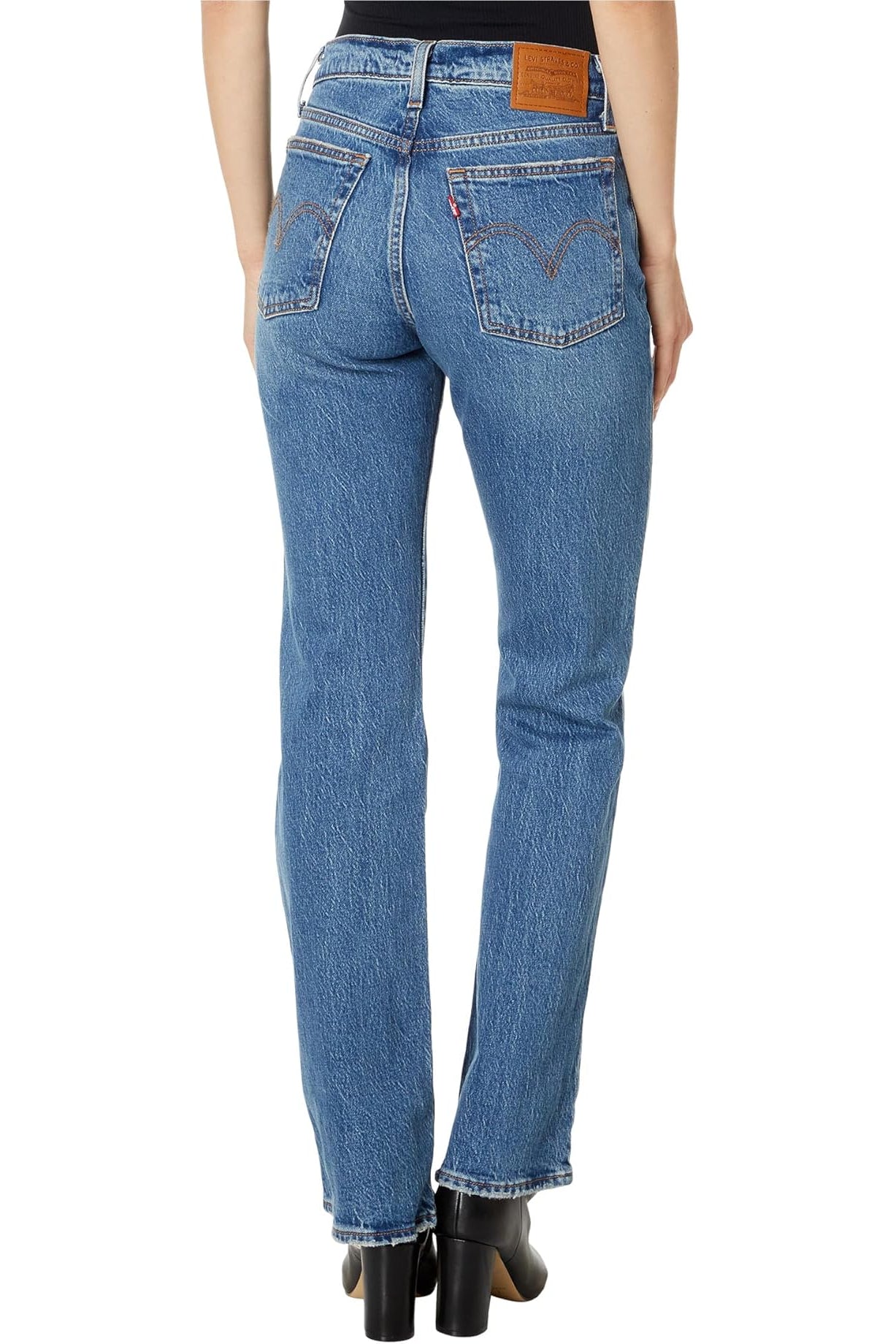 WEDGIE BOOT IN FAIR POINT BACK VIEW