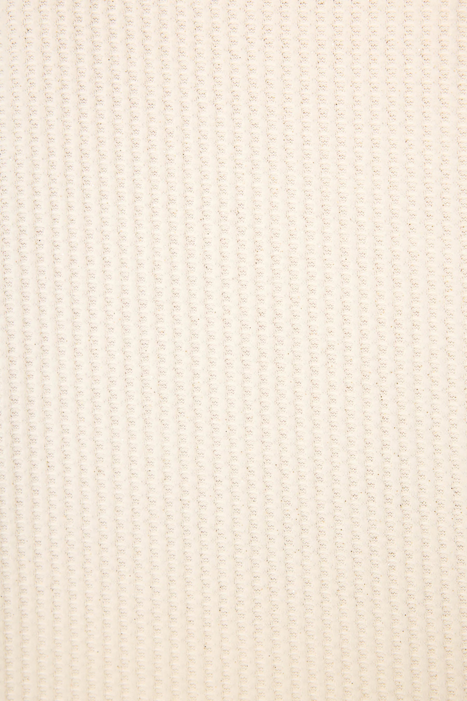 FIRESIDE SPARKLE PJ SET IN NATURAL DETAIL VIEW