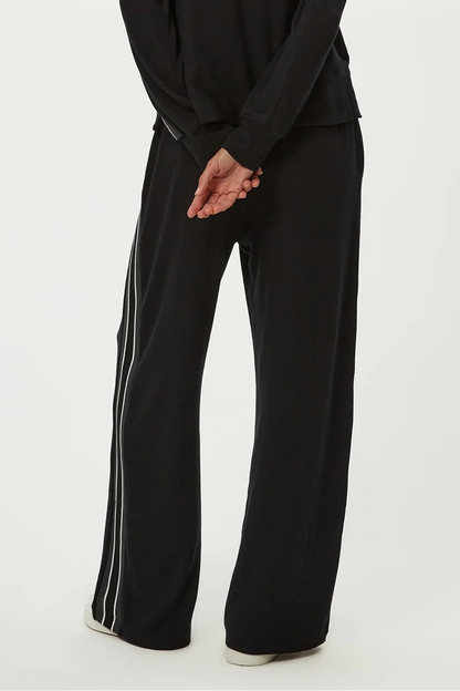 JUDY TRACK PANT IN BLACK BACK VIEW