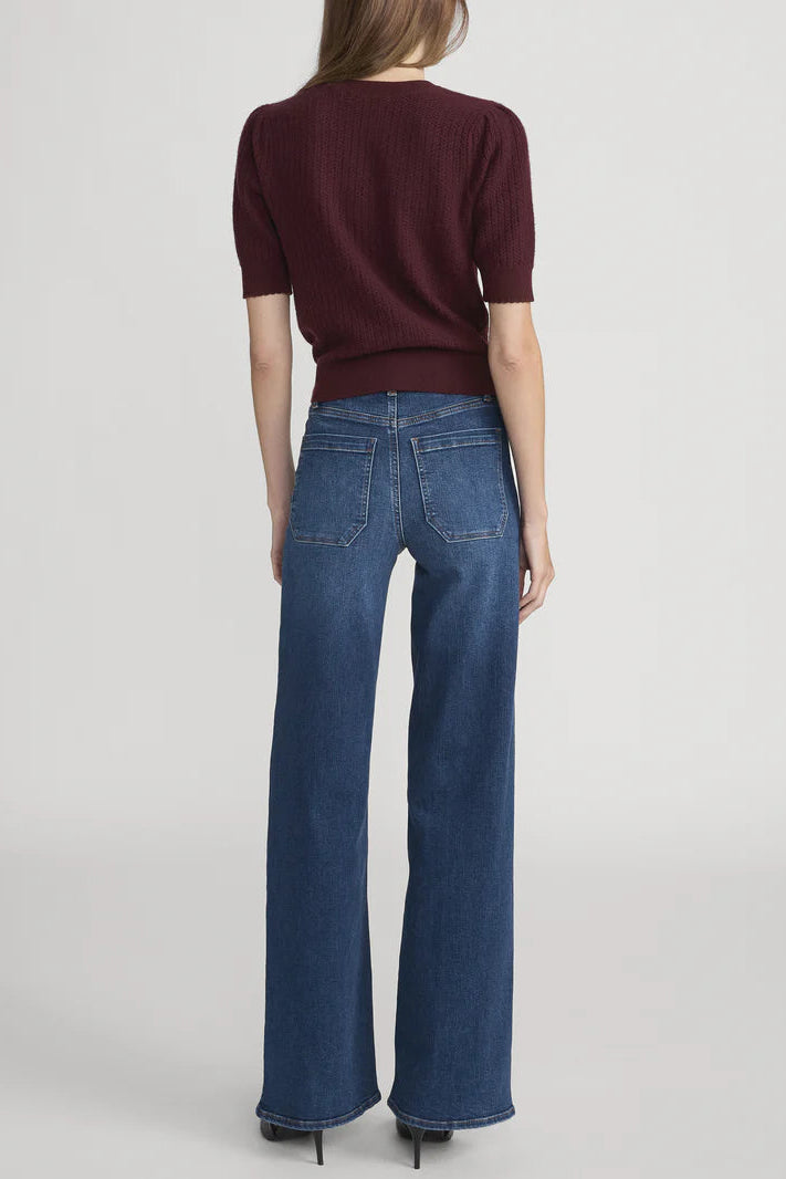 LE SLIM PALAZZO MODERNIST POCKET IN SAVIOR BACK VIEW